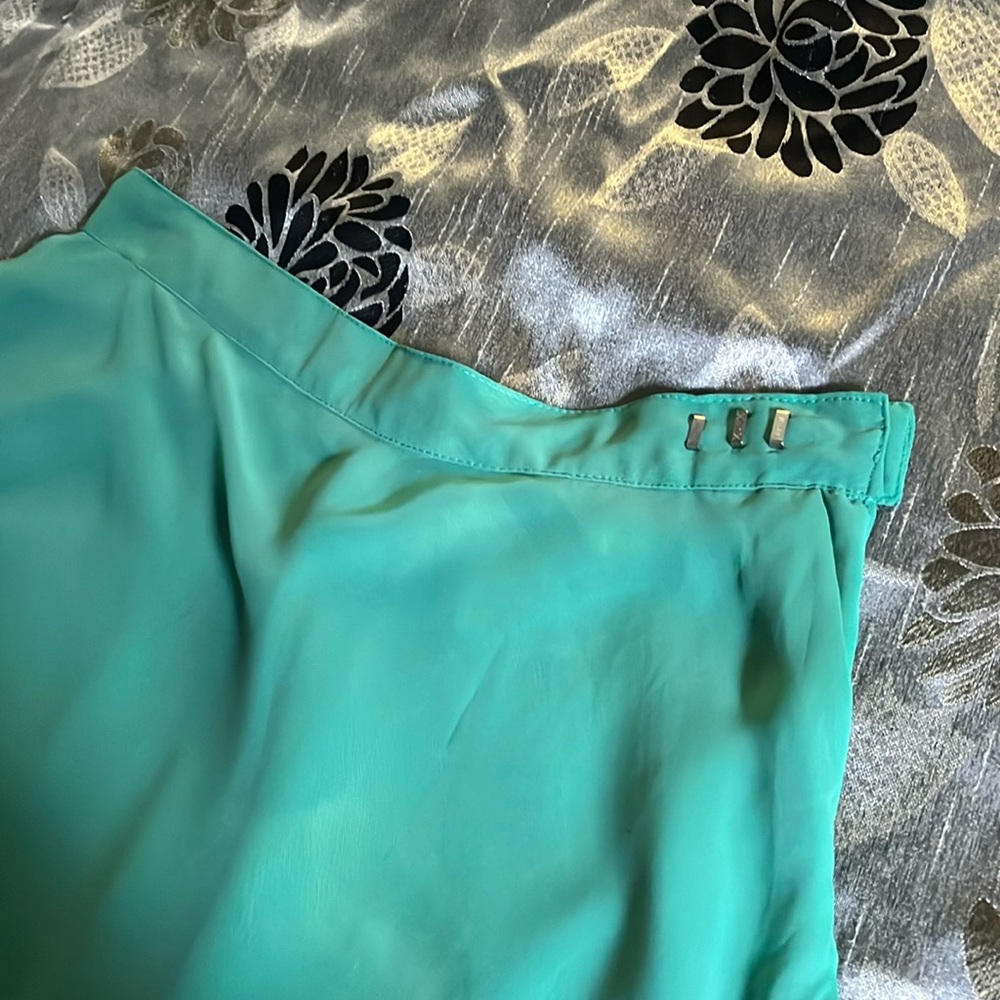 Flare chiffon skirt fully lined new without tags